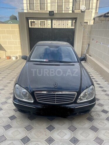 Mercedes S 320 2001, 299,000 km - 3.2 л - Bakı