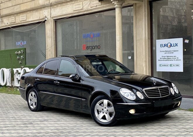Mercedes E 220 d 2002, 243,000 km - 2.2 l - Bakı