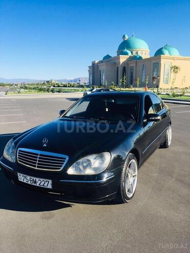 Mercedes S 320 2001, 440,000 km - 3.2 l - Naxçıvan