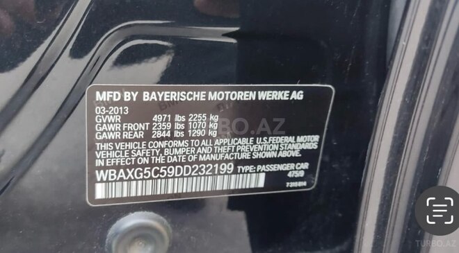 BMW 528 2013, 122,000 km - 2.0 l - Bakı