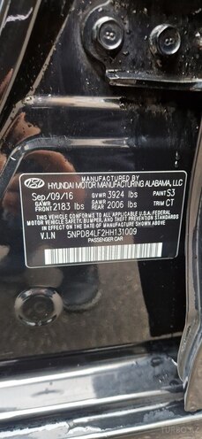 Hyundai Elantra 2016, 60,000 km - 2.0 l - Bakı