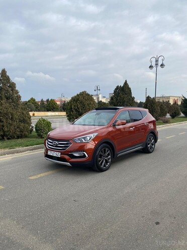 Hyundai Santa Fe 2017, 108,000 km - 2.0 l - Bakı