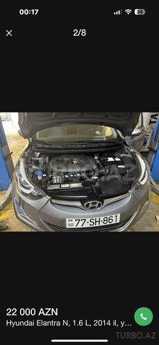 Hyundai Elantra 2015, 72,000 km - 1.8 l - Cəlilabad