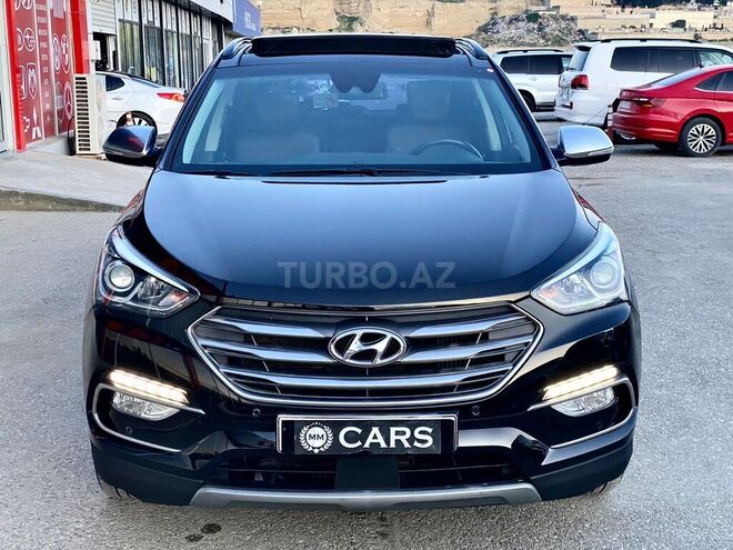 Hyundai Santa Fe 2017, 128,000 km - 2.0 l - Bakı