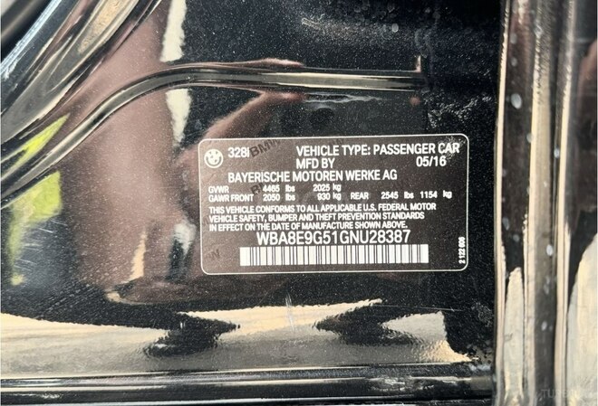 BMW 328 2016, 180,000 km - 2.0 l - Bakı