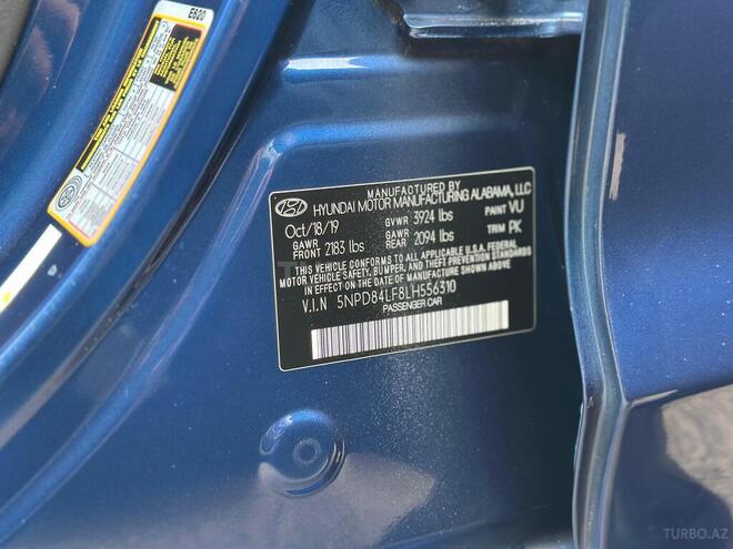 Hyundai Elantra 2019, 73,000 km - 2.0 l - Bakı