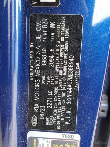 Kia Forte 2021, 41,000 km - 1.6 l - Gəncə