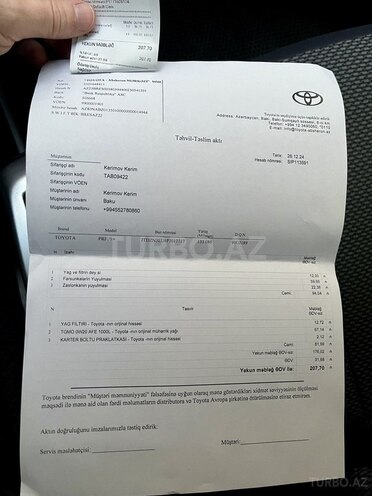 Toyota Prius V 2014, 214,527 km - 1.8 l - Bakı