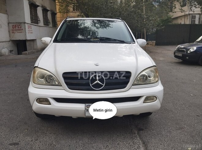 Mercedes ML 320 4MATIC 2003, 413,707 km - 3.2 l - Hacıqabul
