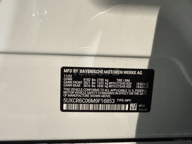 BMW X5 2020, 18,000 km - 3.0 l - Bakı
