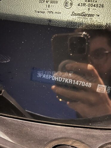 Ford Fusion (North America) 2019, 108,100 km - 1.5 l - Bakı