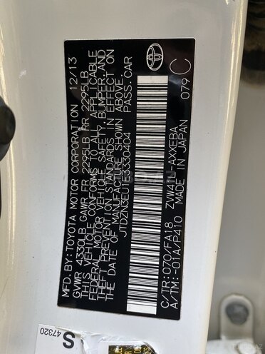 Toyota Prius V 2013, 182,000 km - 1.8 l - Bakı