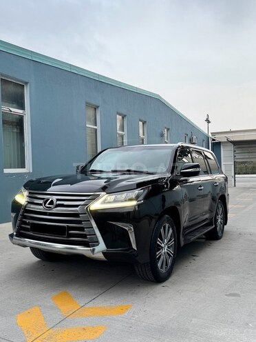 Lexus LX 450d 2017, 124,000 km - 4.5 l - Bakı