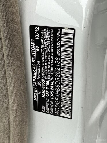 Mercedes C 250 2012, 195,000 km - 1.8 l - Bakı