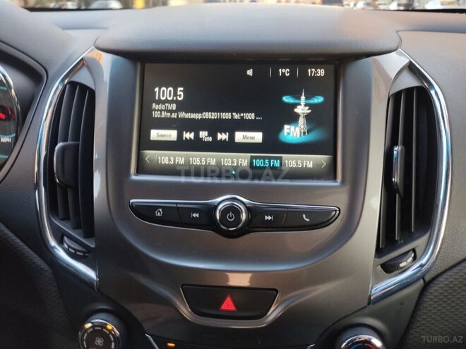 Chevrolet Cruze 2017, 186,000 km - 1.4 l - Bakı