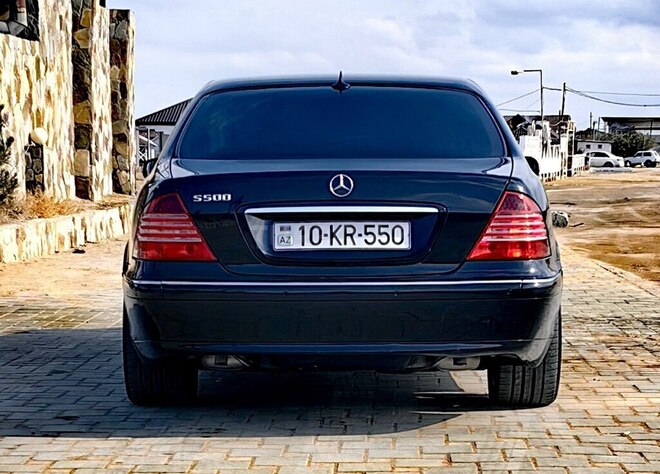 Mercedes S 500 2005, 258,000 km - 5.0 л - Bakı