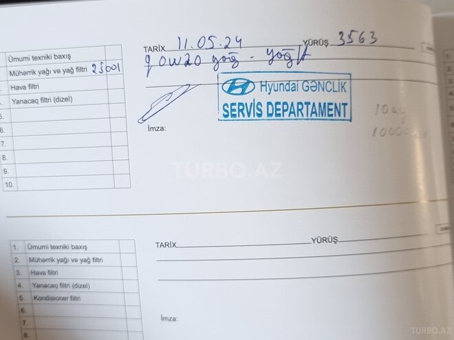 Hyundai Tucson 2023, 6,796 km - 2.0 л - Bakı