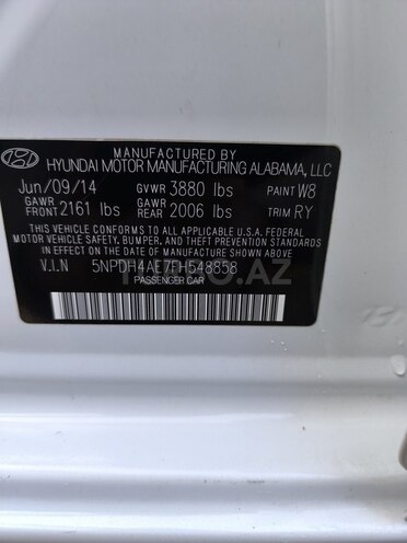 Hyundai Elantra 2014, 254,276 km - 1.8 l - Masallı