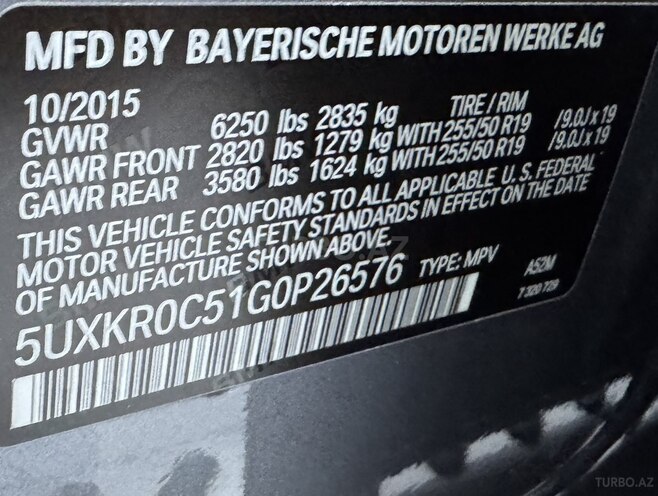 BMW X5 2015, 158,800 km - 3.0 l - Bakı