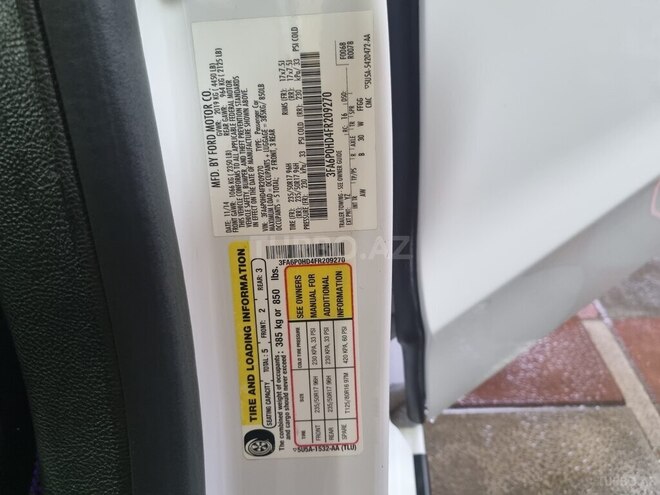 Ford Fusion (North America) 2014, 224,964 km - 1.5 l - Astara