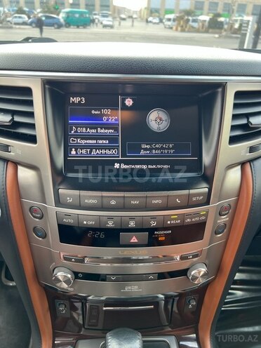 Lexus LX 570 2012, 238,000 km - 5.7 l - Gəncə