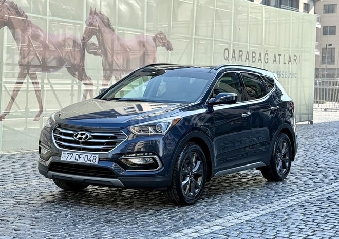 Hyundai Santa Fe 2017, 92,500 km - 2.0 л - Bakı