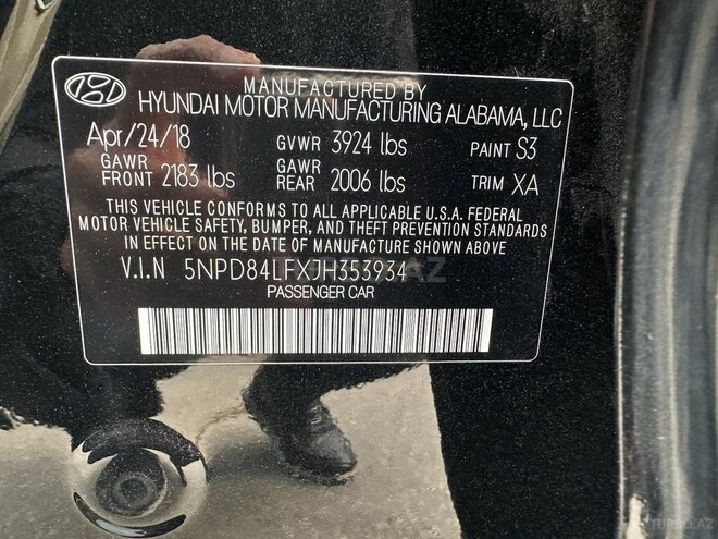 Hyundai Elantra 2018, 173,000 km - 2.0 л - Bakı
