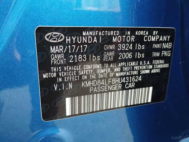 Hyundai Elantra 2017, 51,500 km - 2.0 л - Bakı