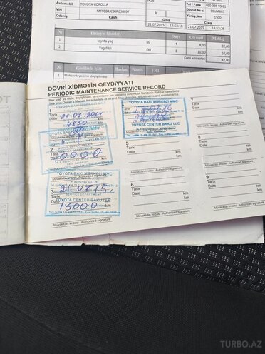 Toyota Corolla 2013, 99,000 km - 1.6 l - Bakı