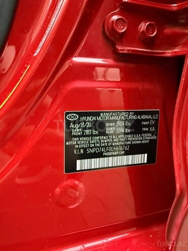 Hyundai Elantra 2020, 56,679 km - 2.0 l - Bakı