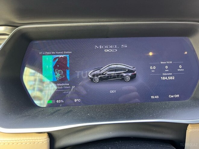 Tesla Model S 2015, 184,000 km - 0.0 l - Bakı