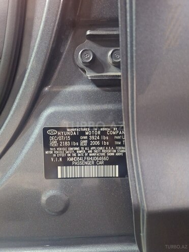 Hyundai Elantra 2015, 235,941 km - 2.0 l - Bakı