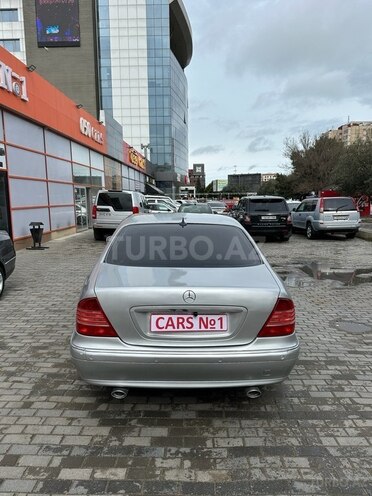 Mercedes S 320 2001, 507,000 km - 3.2 л - Sumqayıt