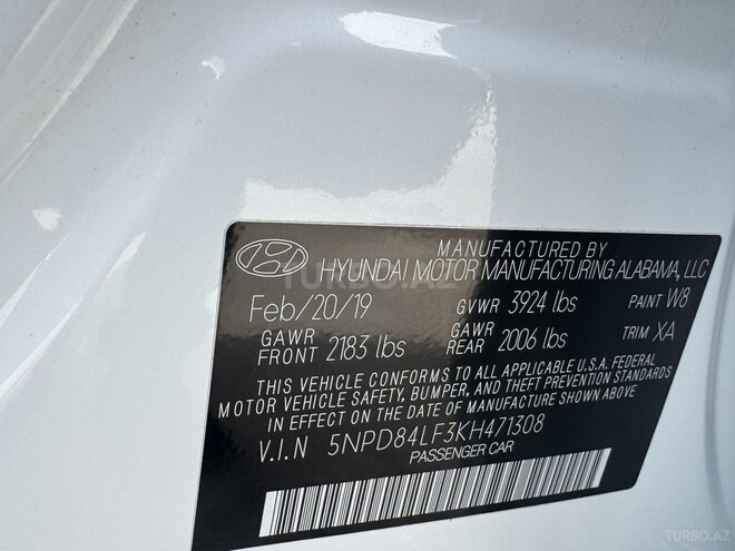 Hyundai Elantra 2019, 162,000 km - 2.0 л - Bakı
