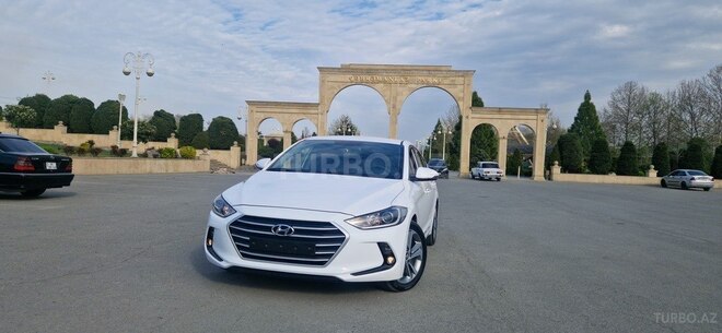 Hyundai Elantra 2017, 123,000 km - 1.6 л - Tərtər