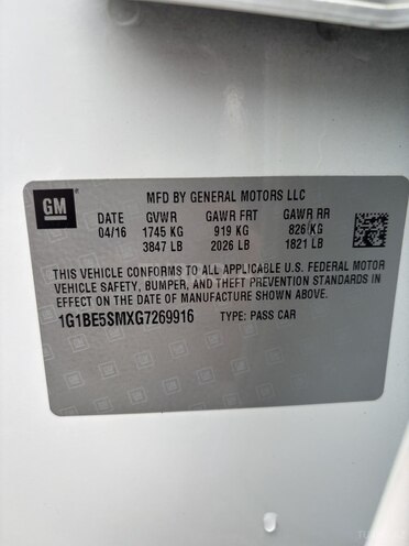Chevrolet Cruze 2016, 252,000 km - 1.4 l - Bakı