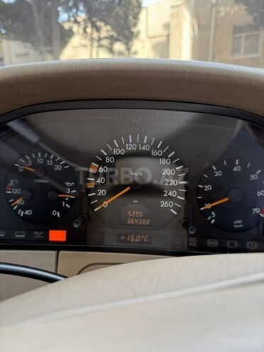 Mercedes S 320 1998, 365,000 km - 3.2 l - Bakı