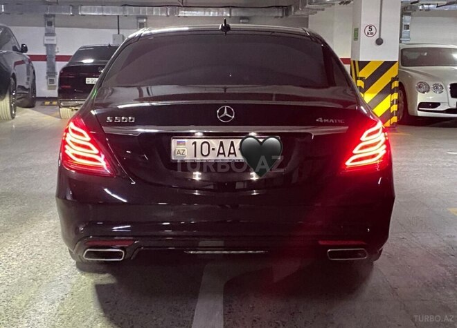 Mercedes S 500 4MATIC 2014, 121,059 km - 4.7 l - Bakı