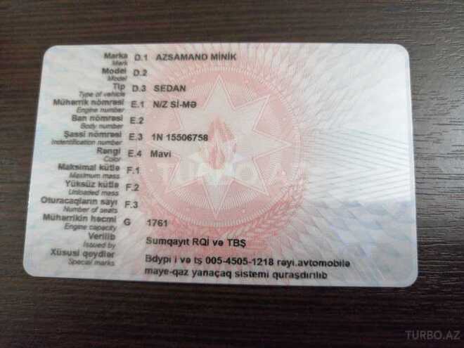 Iran Khodro Samand 2008, 235,000 km - 1.8 l - Bakı
