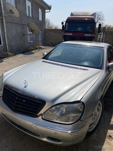Mercedes S 320 1999, 118,000 km - 3.2 l - Şəmkir