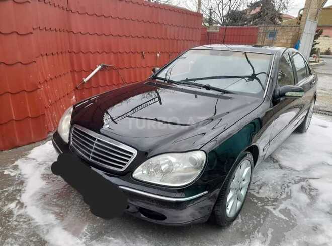 Mercedes S 320 2001, 339,000 km - 3.2 l - Bakı