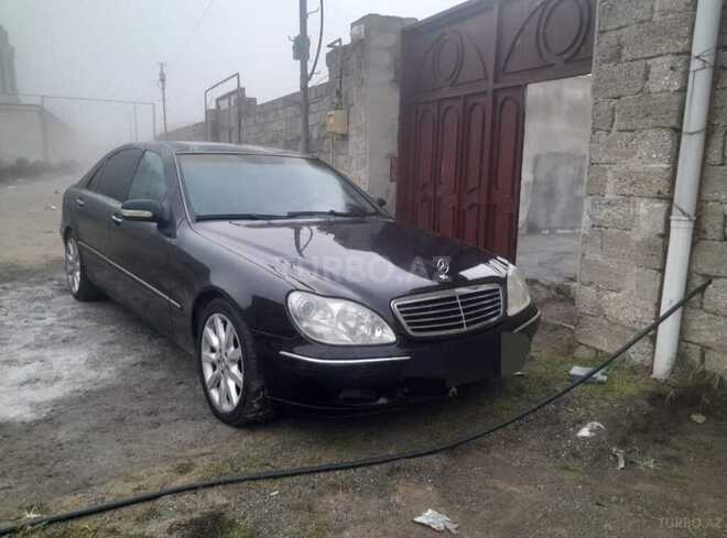 Mercedes S 320 2001, 339,000 km - 3.2 l - Bakı