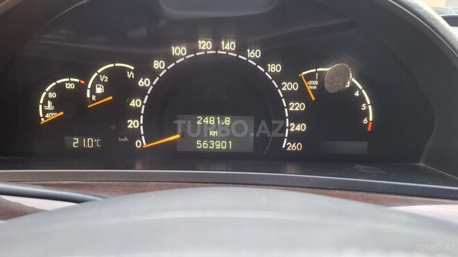 Mercedes S 320 2001, 563,000 km - 3.2 l - Gəncə