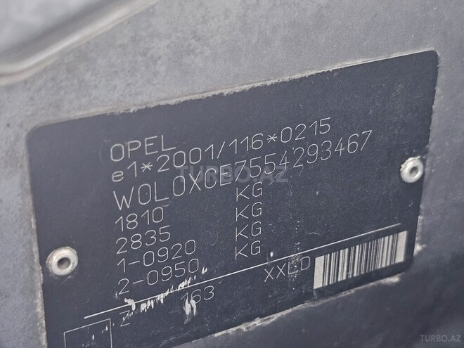 Opel Meriva 2005, 169,580 km - 1.4 l - Qəbələ