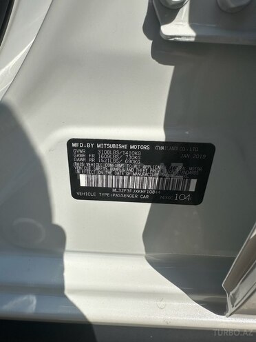 Mitsubishi Mirage 2019, 21,000 km - 1.2 л - Bakı