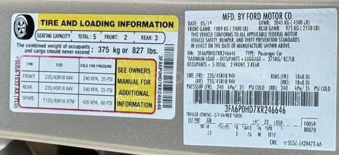 Ford Fusion (North America) 2019, 113,000 km - 1.5 l - Bakı