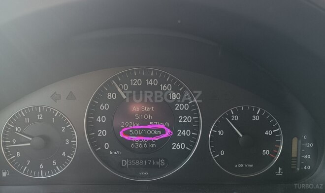 Mercedes E 220 d 2002, 359,900 km - 2.2 l - Beyləqan