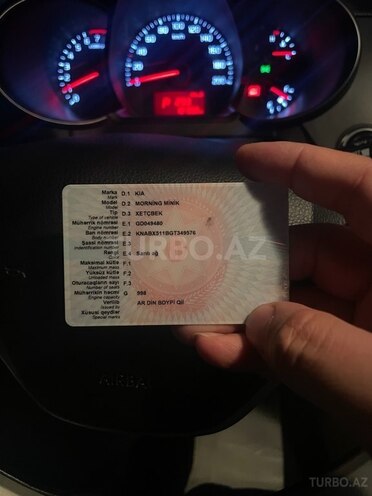 Kia Picanto 2016, 181,000 km - 1.0 l - Bakı