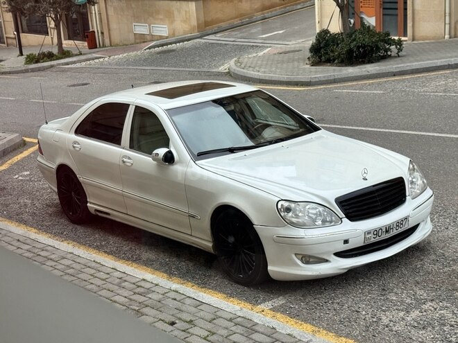 Mercedes S 350 2003, 474,000 km - 3.5 l - Bakı