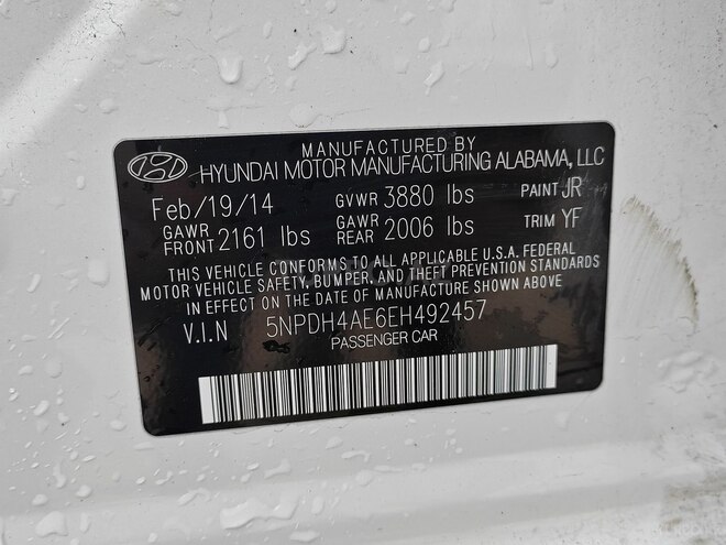 Hyundai Elantra 2014, 294,000 km - 1.8 l - Bakı